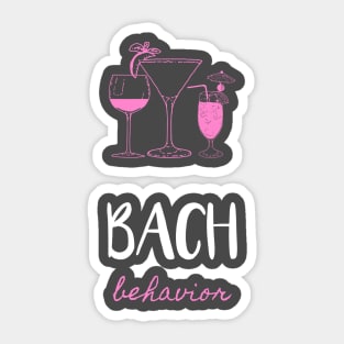 Bachelorette Party Sticker